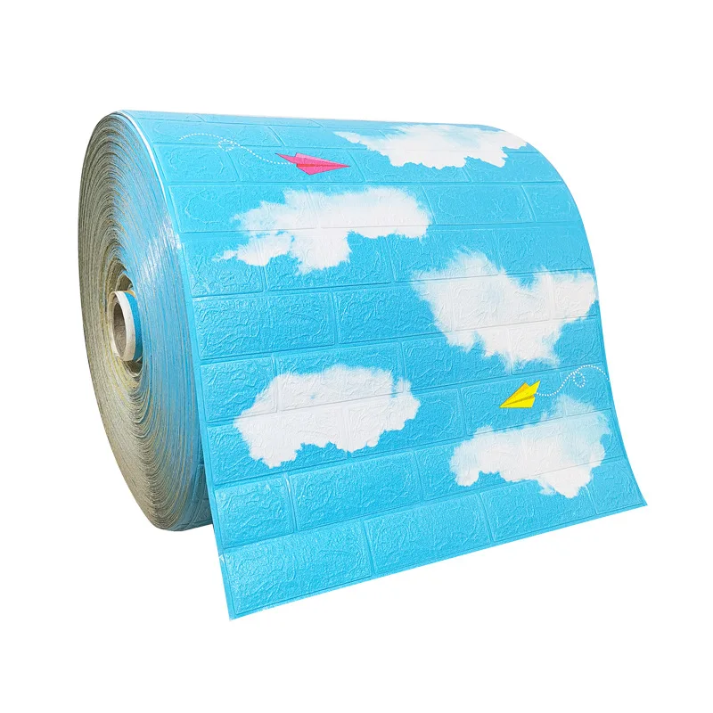 3D кирпичные наклейки для стен DZQ