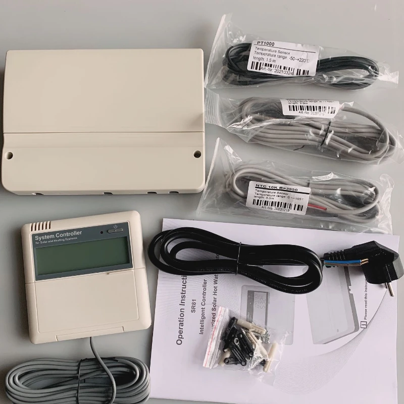 

SR81 ( SR868C8 Updated Version ) Solar Water Heater Controller Suitable for Separated Pressurized Solar System