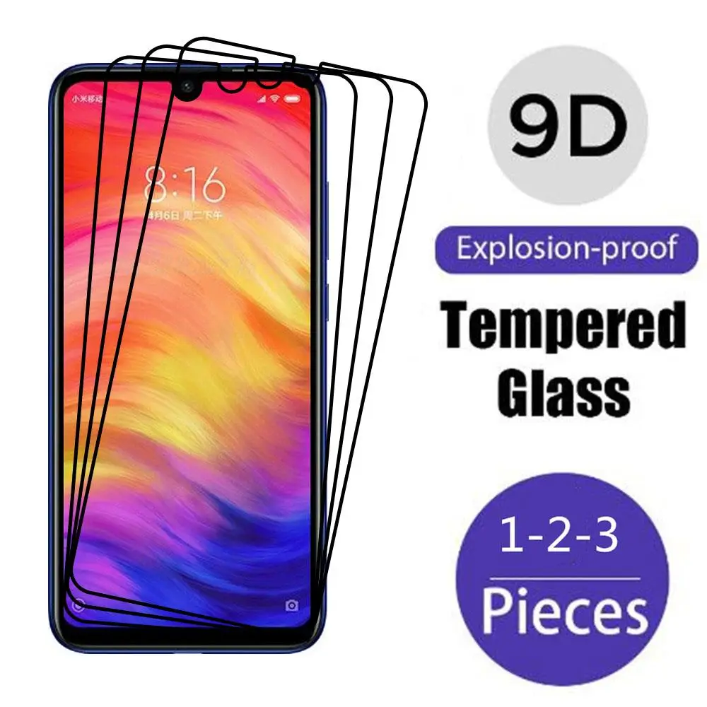 

9D Защитное стекло для экрана Redmi 8 8A 7 7A K20 K30 для Xiaomi Pocophone F1 Redmi Note 8 8T 7 Pro, закаленное стекло, пленка, чехол