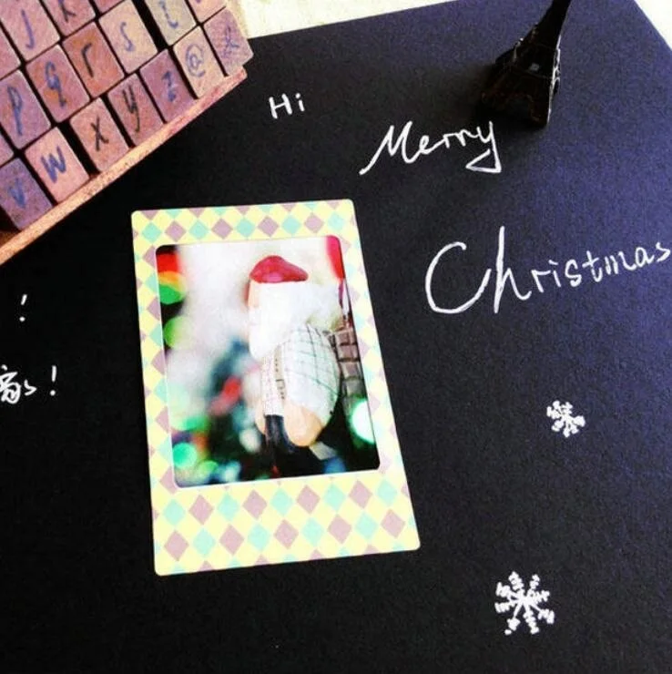 1 упак./лот Korea Polaroid Style Photo Frame Sticker Set kids DIY многофункциональная наклейка для