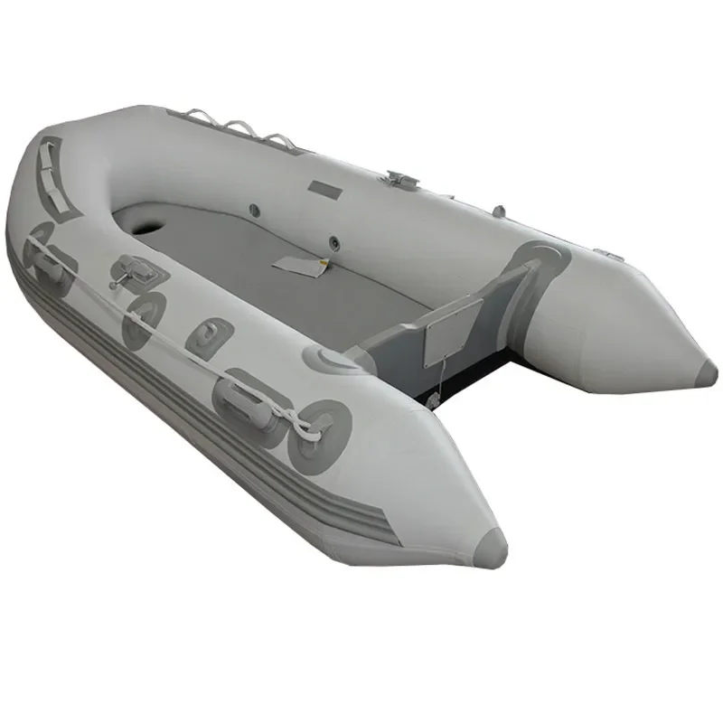 Надувная рыбацкая лодка 2-местная гоночная надувная из ПВХ плот