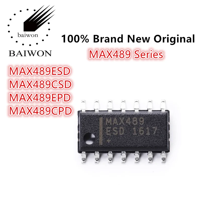 Новинка 100%, оригинальный MAX489 серии MAX489ESD MAX489CSD MAX489EPD max489cRS-422 PD/Φ интерфейс интерфейса