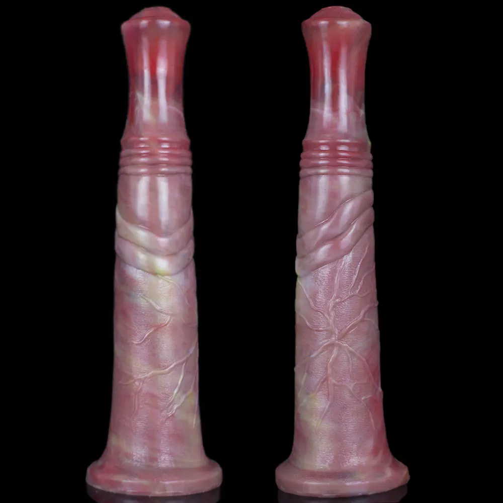 Длинная искусственная животная лошадь 11,4 дюйма с присоской для женщин и мужчин, геев, мастурбация, анус, стимуляция, секс-игрушки для взрослых