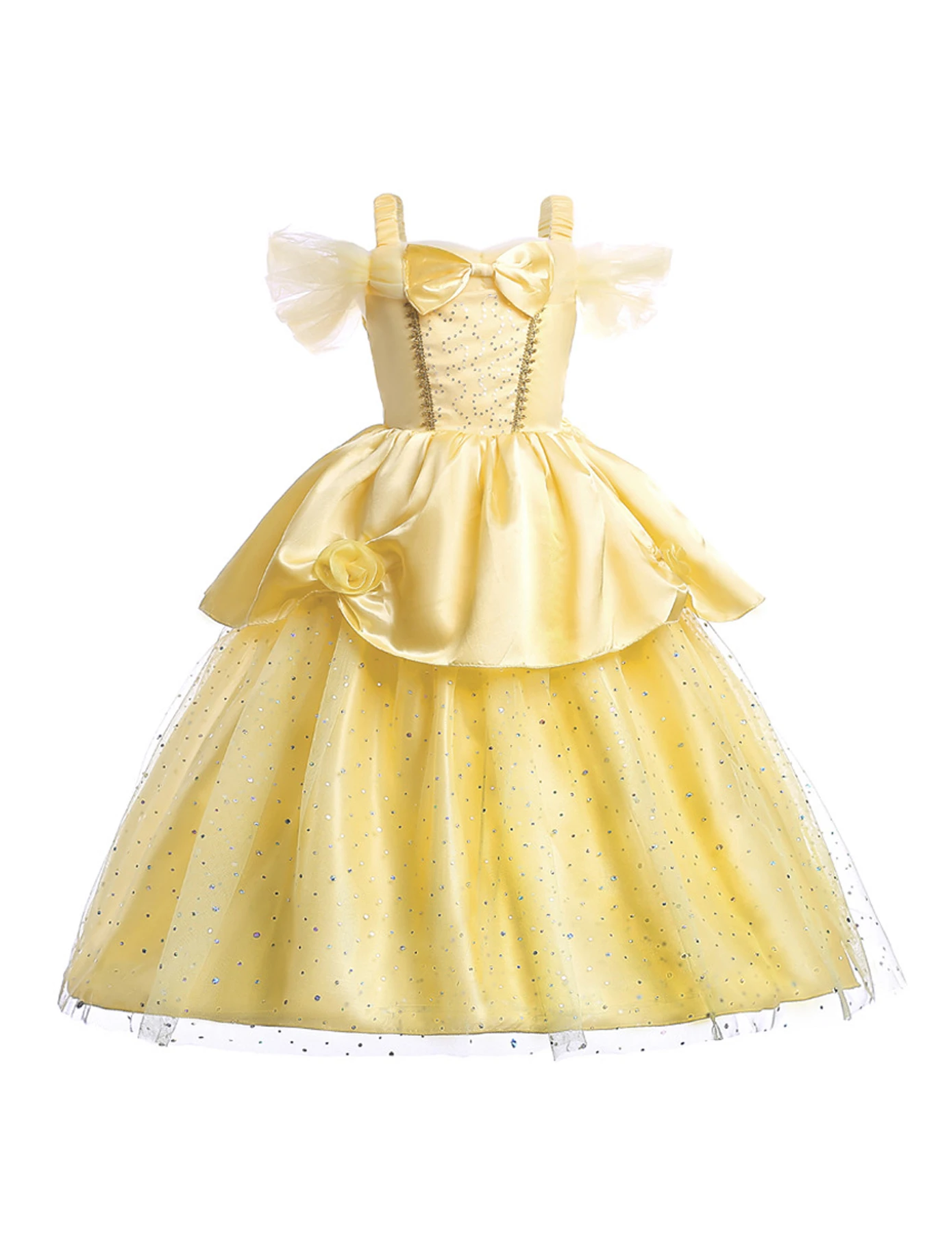 Элегантные сетчатые балетки йоркикин для девочек с открытыми плечами на