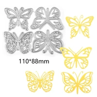 2022 butterfly metal cutting dies for diy scrapbooking photo album paper cards mold decorative crafts embossing die cuts