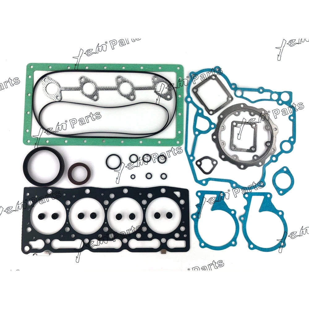 Для двигателя kubota V1505 полный комплект прокладок водяной насос