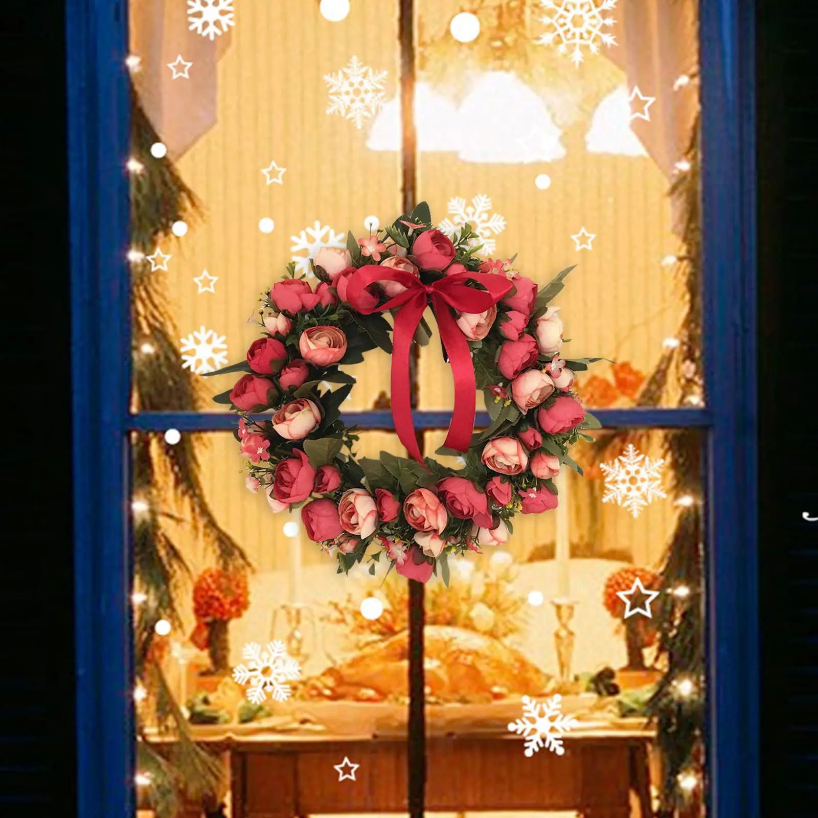 

Door Wreath Wedding Centerpiece 30cm Hanging for living Room Décor