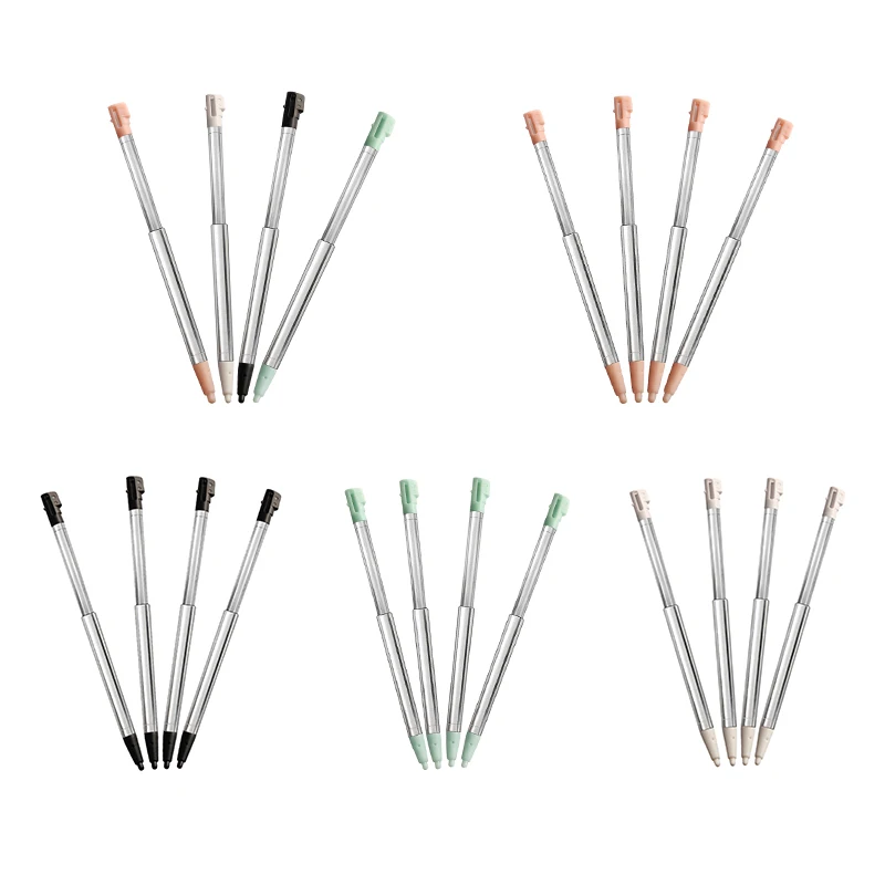 

DSi Metal Retractable Stylus Pen,Replacement Stylus Pens Compatible with Nintendo DSi,Combo Touch Styli Pen Set Multi Color