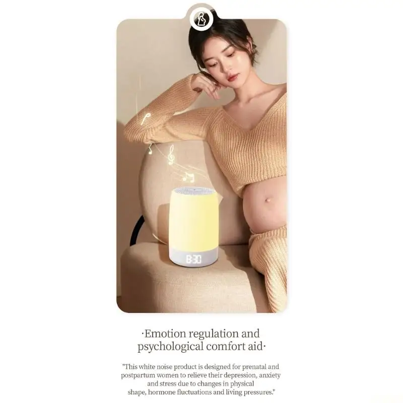 Фото B03F Переносные перезаряжаемые часы Whir Lecturer Bedlight с управлением приложениями для путешествий и домашнего использования №2