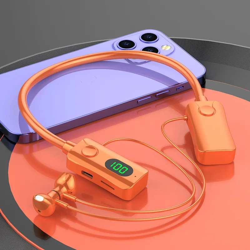 Беспроводные магнитные наушники Bluetooth 5 4 цвет в ассортименте