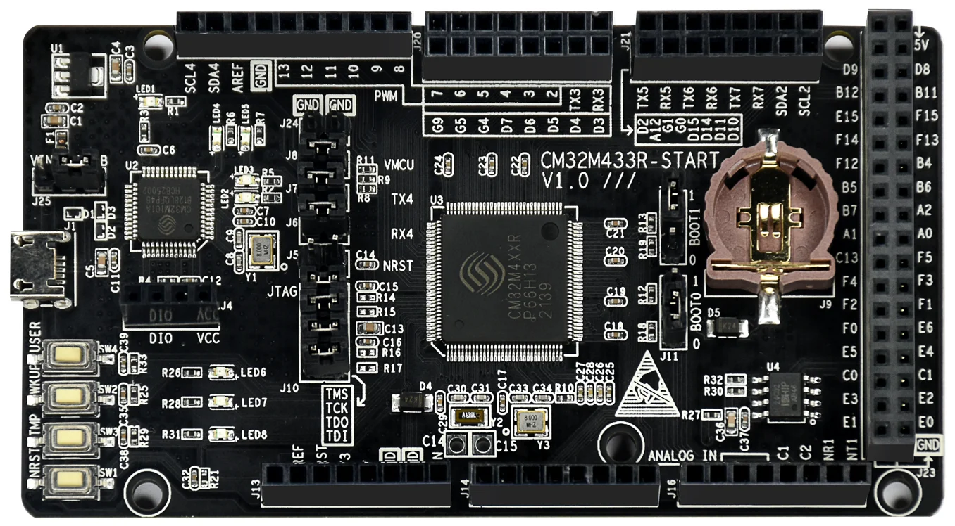 

Cm32m433r-стартовая макетная плата/risc-v/
