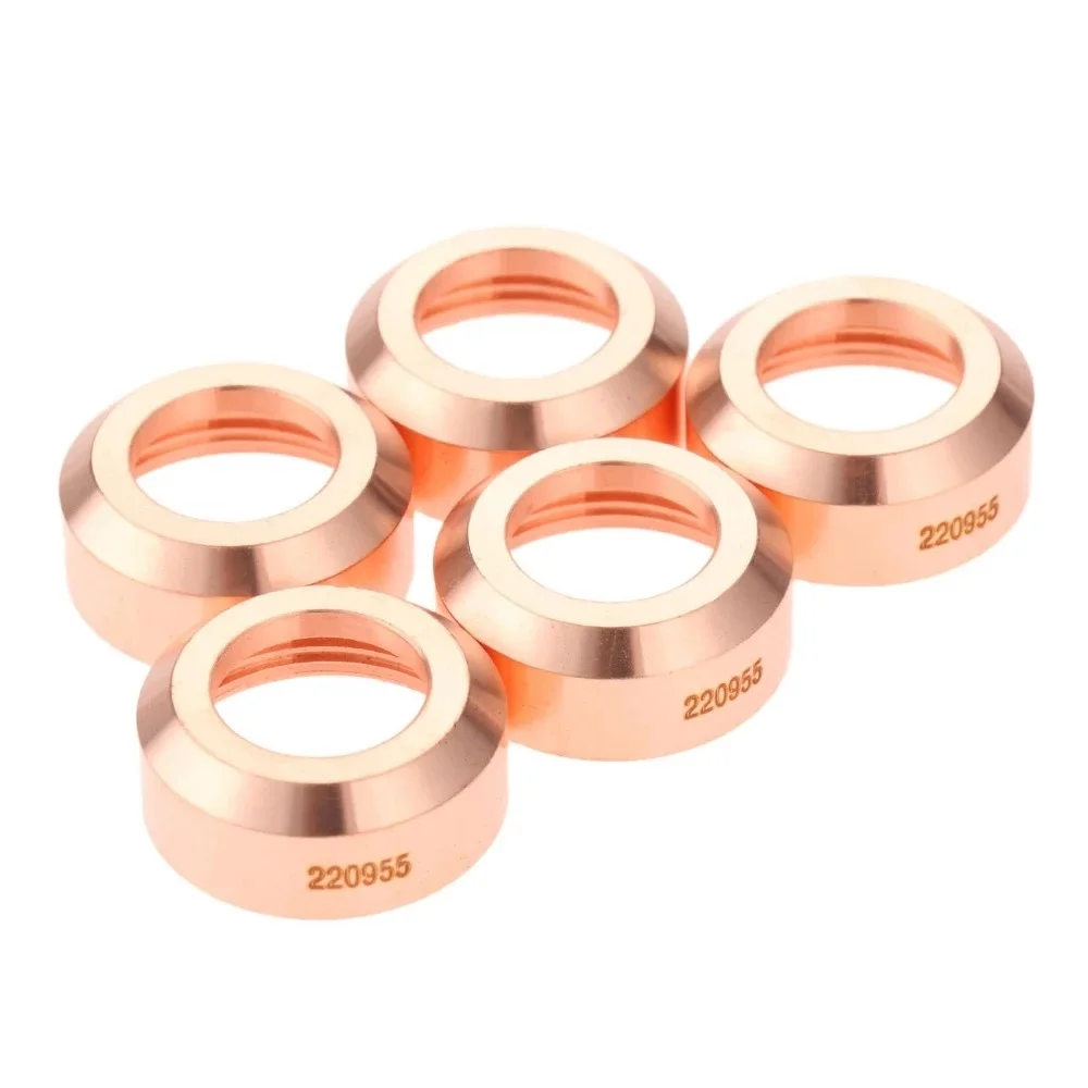 

5Pcs 220955 Plasma Cutter Nozzle Tips For Hypertherm MAX65 Plasma Cutting Torch