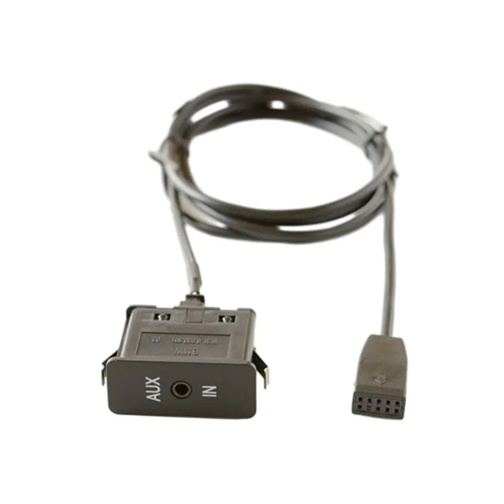 

USB Aux Switch + Wire Cable Adapter For BMW E46 3 Series 2002-2006 UX IN AUX Cable Wire Set Audio Port 4 Pins Interface