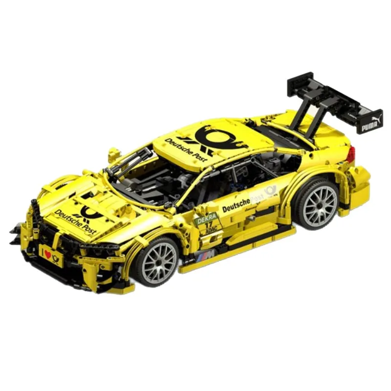 

Новинка, 2039 шт., M4 DTM - Timo Glock, спортивные автомобили, функция автомобиля, подходит для строительных блоков, кирпичи, игрушки для детей, подарок ...
