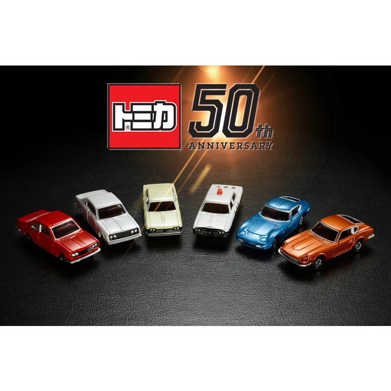 

Spot Takara Tomy Toyota 141228 Nissan Bluebird 149439 50th Anniversary Edition Alloy Car Model Toy Collection Gift