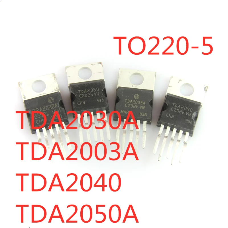 5 шт./лот TDA2030A TDA2030 TDA2003A TDA2003 TDA2040A TDA2040 TDA2050A TDA2050 TO-220-5 усилитель звука встроенная