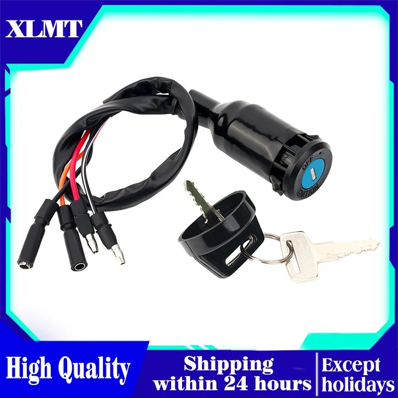 

Motorcycle Electric Door Lock Plug Ignition Key Switch for Honda FourTrax 300 TRX300FW 1990-2000 TRX300 TRX 300 FW 35191-HC4-670