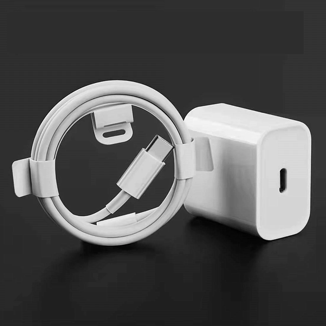 Зарядное устройство PD с USB Type-C 20 Вт QC 3 0 4 адаптер кабель для быстрой зарядки iPhone 13 12