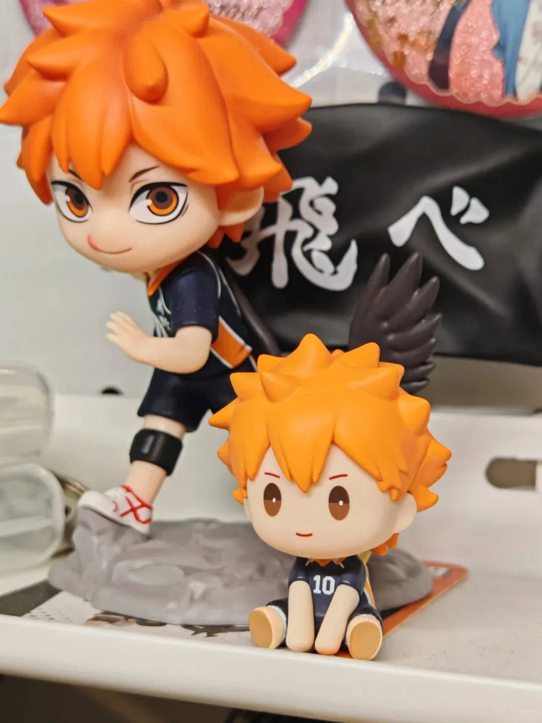 Фото Плюшевая кукла Bushiroad In Stock Wind Up: Оригинальная японская фигурка Хинаты Шойо из Haikyuu — модный коллекционный гашапон для фанатов аниме №3