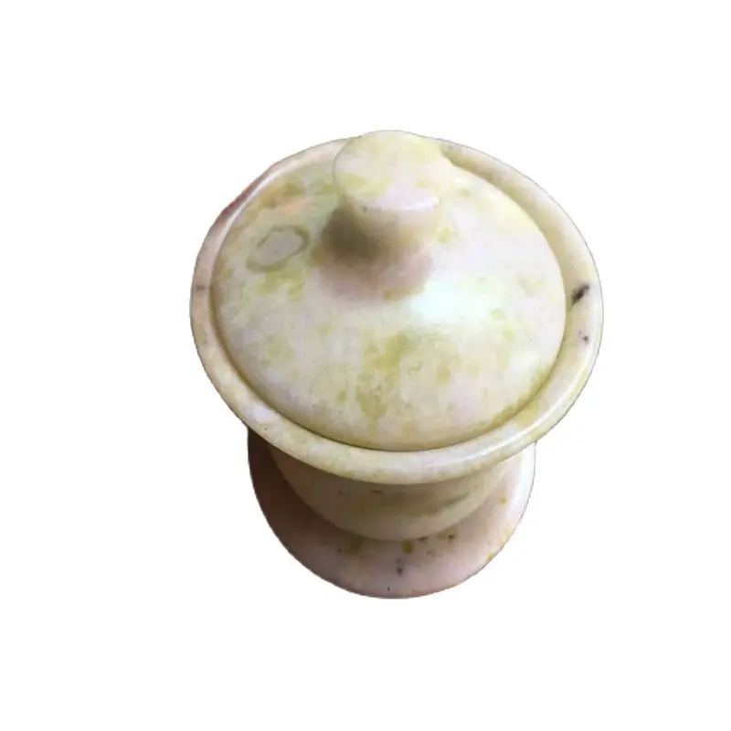 

Chinese Teabowls Natural Jade Carving A Set Of triplicate Tea Ceremony Treasures