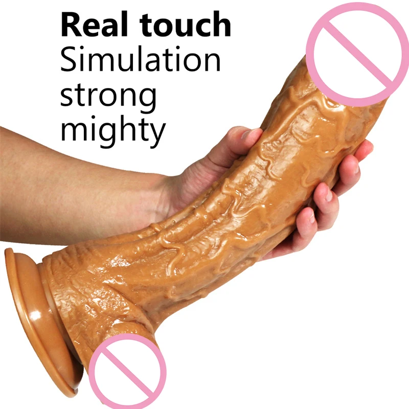 Adult Sex Products Monster Dildo Stretcher Penis Penis Vibrator Sucking Mouth Suction Cup Sextoy Tool Vibrator Female Toys
