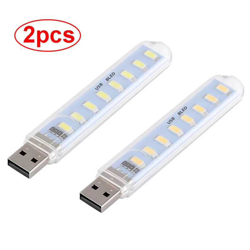 

Mini Portable USB LED Book Light DC5V Bright Reading Book Lamp USB Lights for Table Power Bank PC Laptop Notebook Night Lights