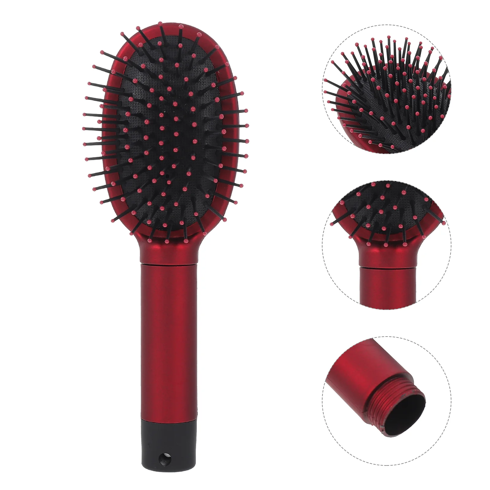 

Brush Hair Comb Stash Safe Diversion Secretfor Container Box Money Detangling Women Scalphide Hairbrush Travel Storage Jewelry