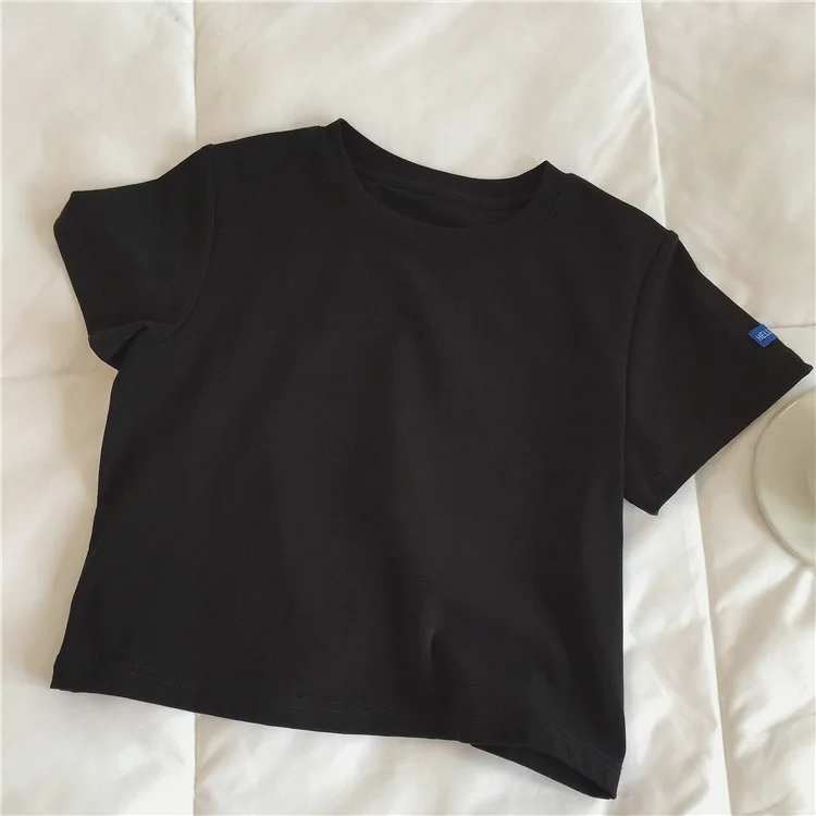 

Women's Fashion Leisure Soft Cotton Breathable Short Sleeve T-shirt