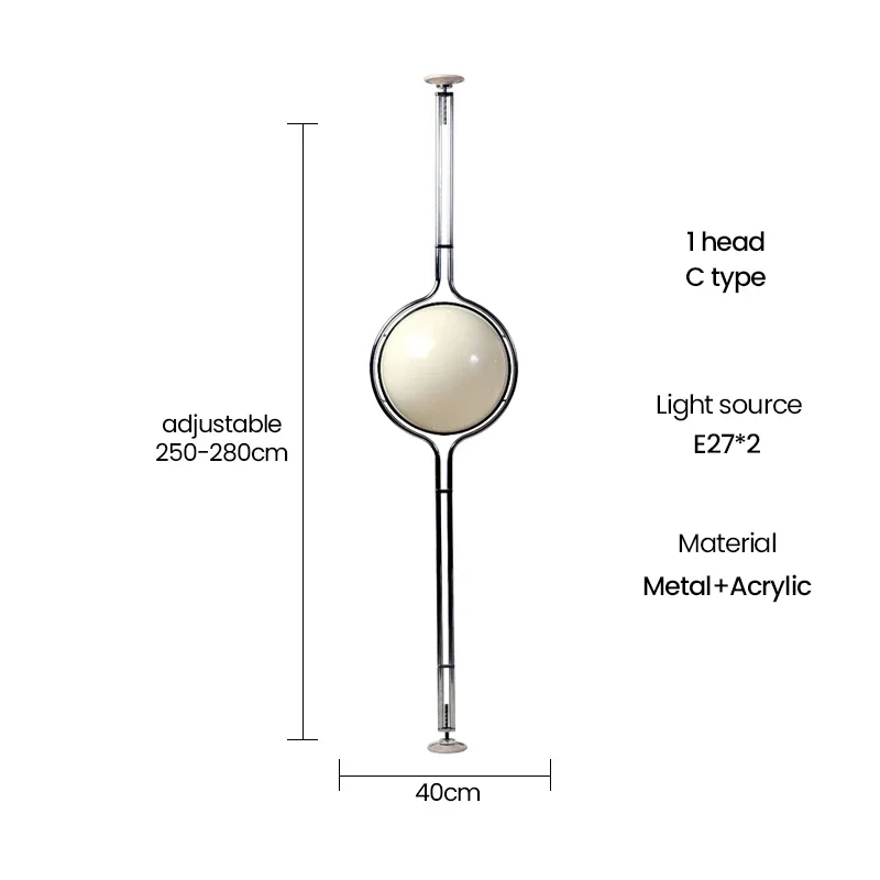 

Скандинавский торшер Bauhaus