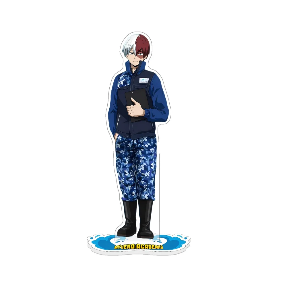 Фото Мой герой ACADEMIA 15CM акриловый стенд BAKUGO DEKU TODOROKI OCHAKO AIZAWA DABI рисунок стол модели отображения декора №5