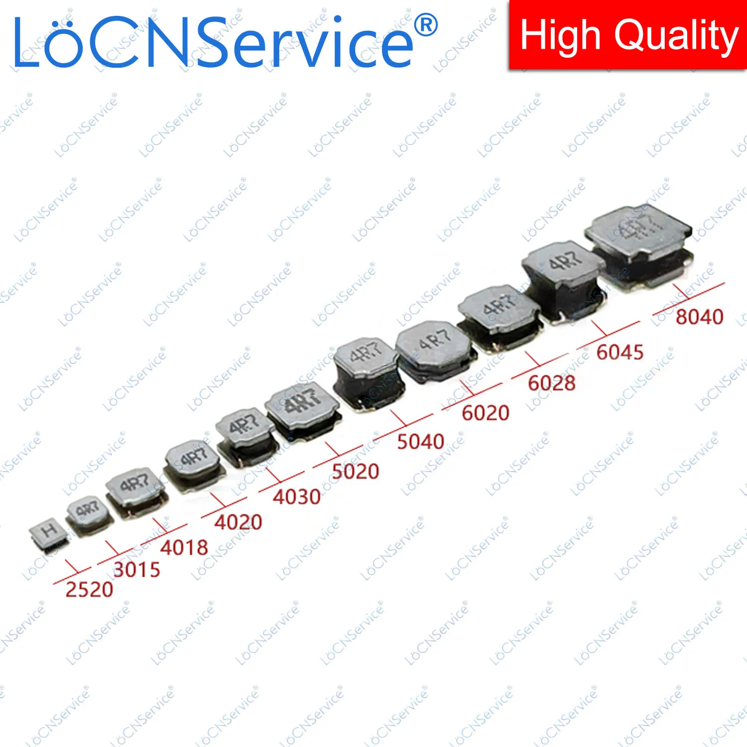 Фото LoCNService 2000 шт. NR 252010   2.5*2*1.05 SMD 1UH 1.5UH 2.2UH 3.3UH 4.7UH 6.8UH 10UH SMT Экранированные силовые индукторы Высокое качество №2