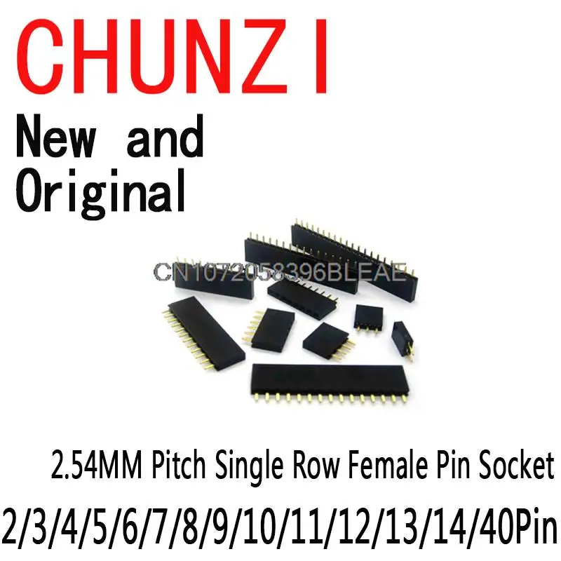 

RONNY 2.54mm pin header female разъемы для Arduino 10 шт.
