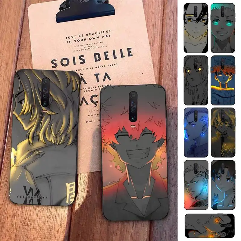 

Tokyo Revengers Mikey Baji Keisuke Bright Phone Case for Redmi 5 6 7 8 9 A 5plus K20 4X S2 GO 6 K30 pro