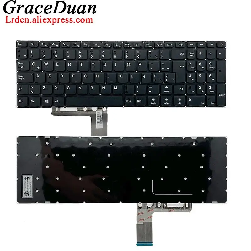 

Клавиатура LAS с испанской раскладкой для ноутбука Lenovo Ideapad 110 15 15AST 15IBR 15ACL SN20K92964 SN20K92948 SN20K9299 ;SN20L46800