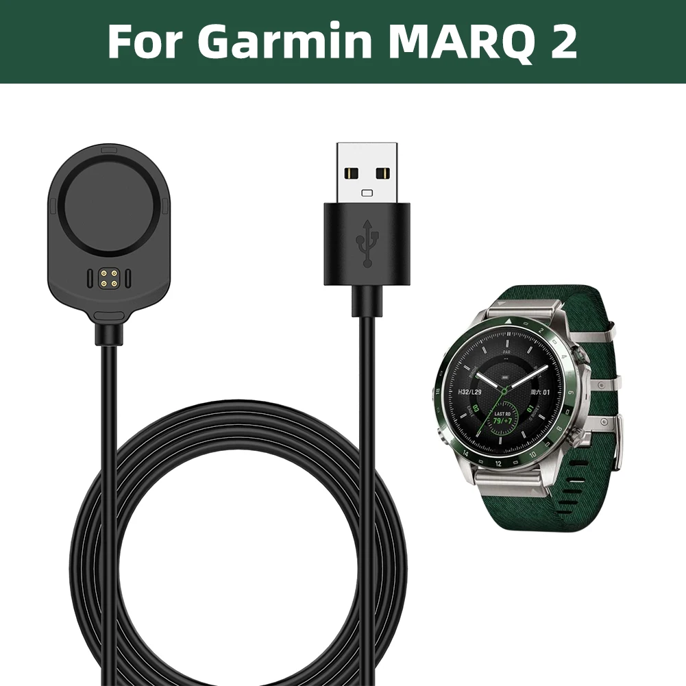 

USB/Type C док-станция для быстрой зарядки Garmin MARQ 2 серии, зарядное устройство для часов, адаптер питания, Магнитный зарядный кабель для Garmin-Marq 2