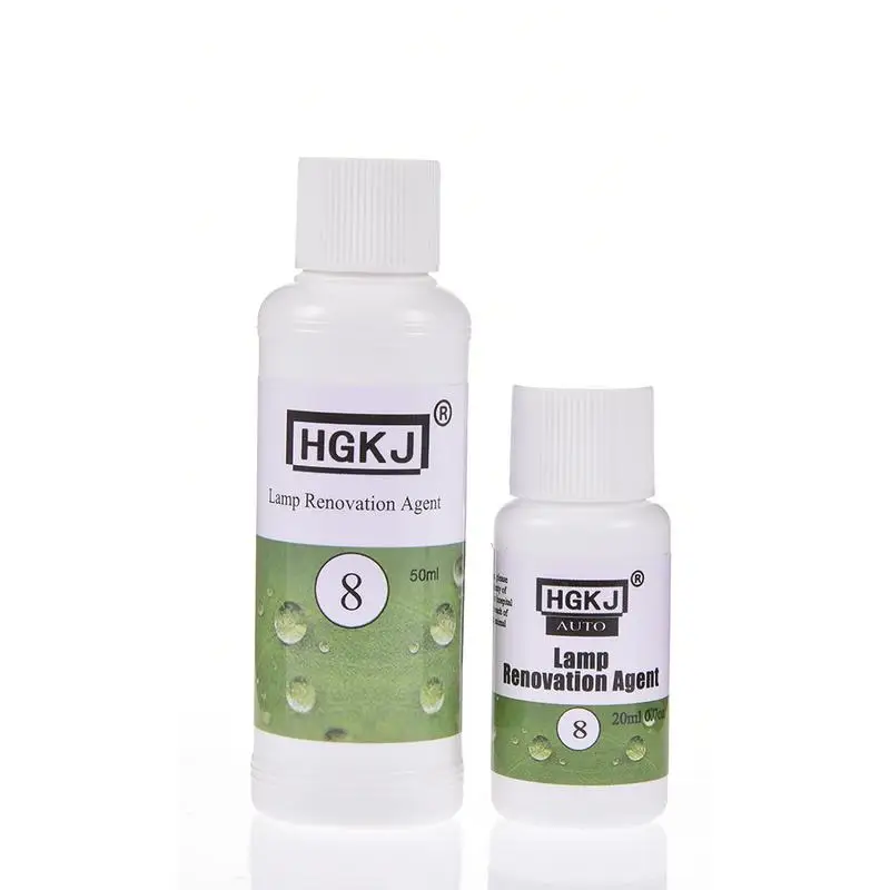 

HGKJ8 Car Headlight Restoration Kit Auto Headlight Repair Refurbishment Agent Fluid Car Polishing Car Care Dropshipping 2050ml