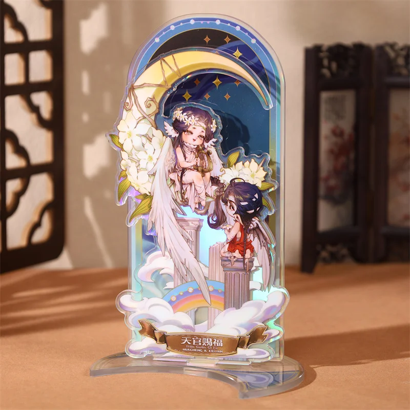 

Аниме официальный оригинальный Tian Guan Ci Fu TGCF комиксы Hua Cheng Xie Lian Moonlight акриловый стенд выставочный стенд реквизит для косплея