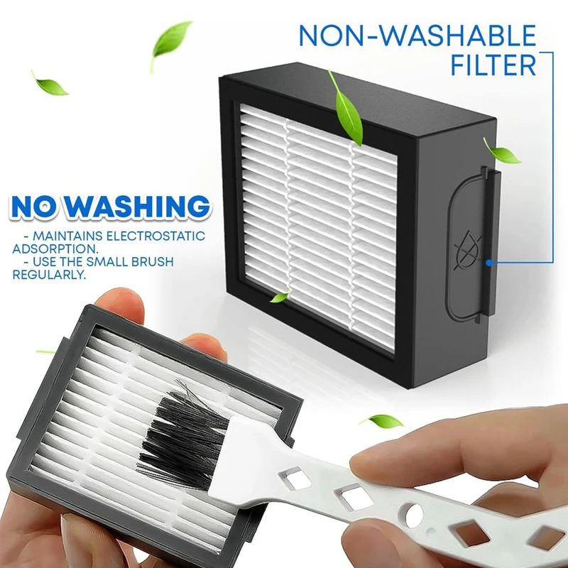 Hot Sale 9-Pack Filter Replacements For Irobot Roomba E I & J Series Combo High-Efficiency Filters Replacement Parts