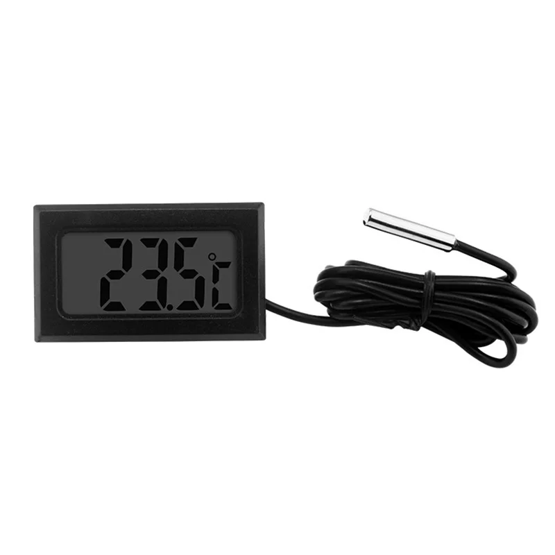 

Temperature Hygrometer Sensor Meter Waterproof Household Thermometer Lcd Digital Mini Aquarium Accessories Humidity Meter Gauge