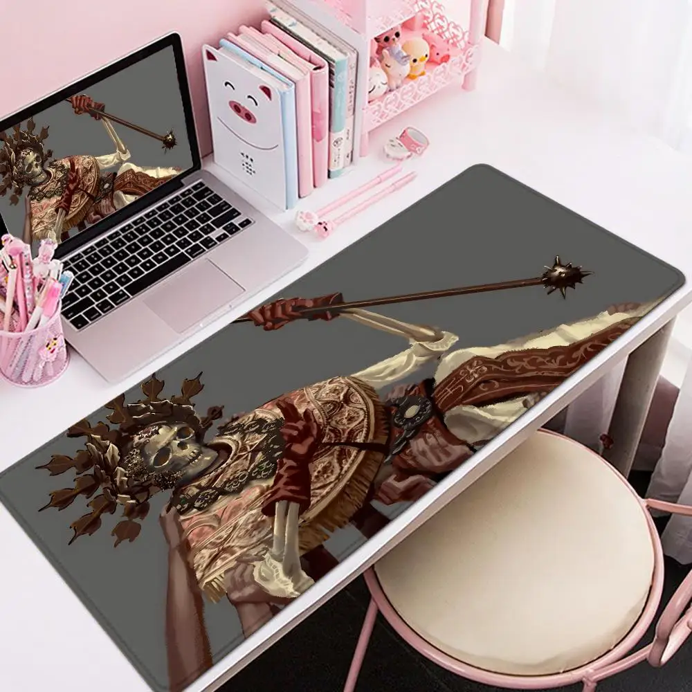 Фото Коврик для мыши B-Blasphemous 90x40 см, нескользящий игровой коврик для мыши, коврик для мыши для геймеров и киберспорта, игровой коврик для механической клавиатуры, настольный коврик XXL №2