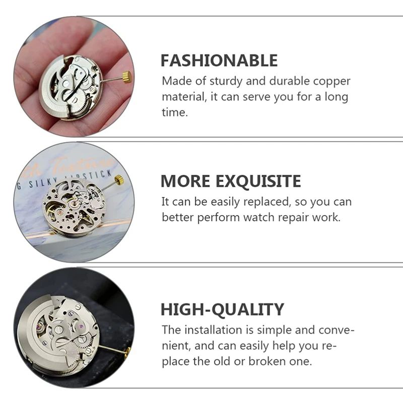 Watch Movement Automatic Mechanical Movement Replacement Part Men Japanese Quartz Movement Skeleton Watch Accessories