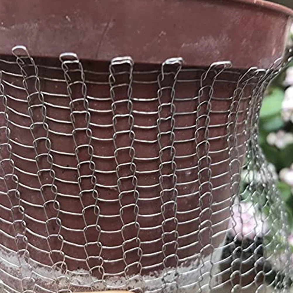 6 шт. корзина для защиты корней растений сумки садовой сетки садовые аксессуары