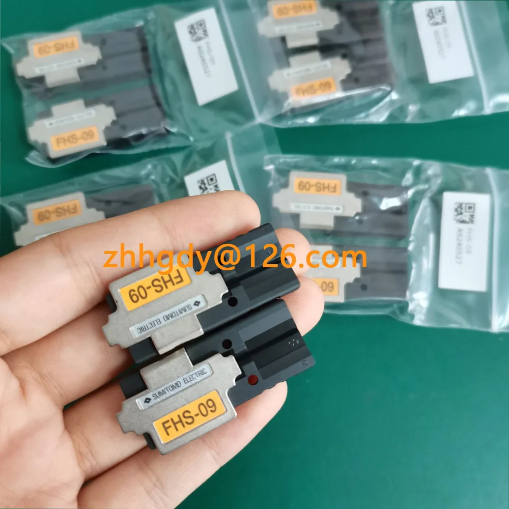 1Pair FHS-09 Fiber Holder, For Sumitomo T-66 T-81M T-71M Ribbon Pigtail Fiber Fusion Splicer Clamp Jumper Fibers / Fiber Holder