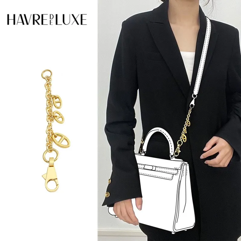 Bag Extension Chain Pig Nose Metal Not Fade Transformation armpit crossbody belt Messenger Bag Shoulder Strap Accessories