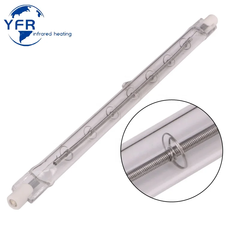 Кварцевая трубка инфракрасные галогенные нагревательные элементы лампа - купить