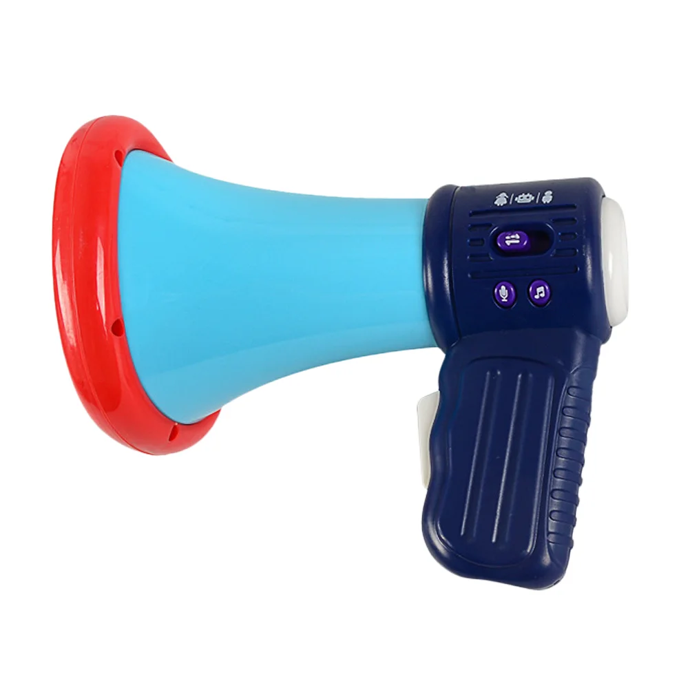 

Funny Megaphone Kids Loudspeaker: Multi Voice Changer Role Party Horn Noise Maker Recording Voice Changing Speaker Sensory toy