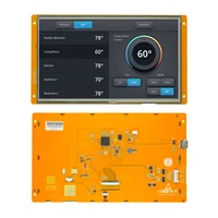 SCBRHMI 10.1 Inch HMI Smart LCD Display Module with 4 Wire Resistance Touch Screen + UART port + Controller + Program