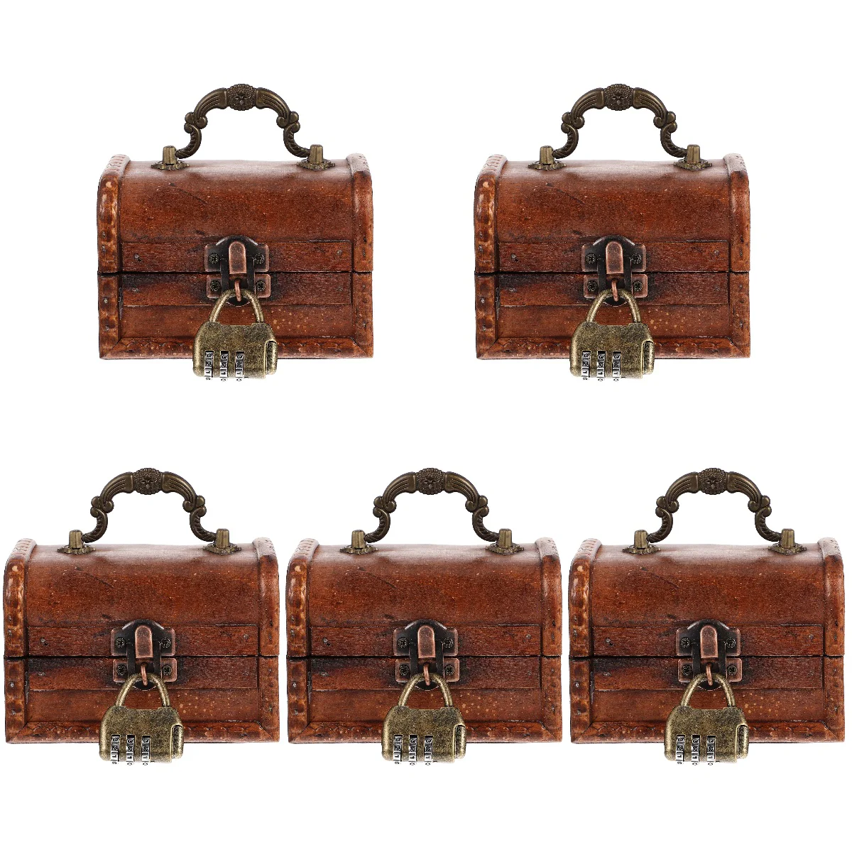 

5pcs Box Trinket Box Storage Case Sundries Organizer