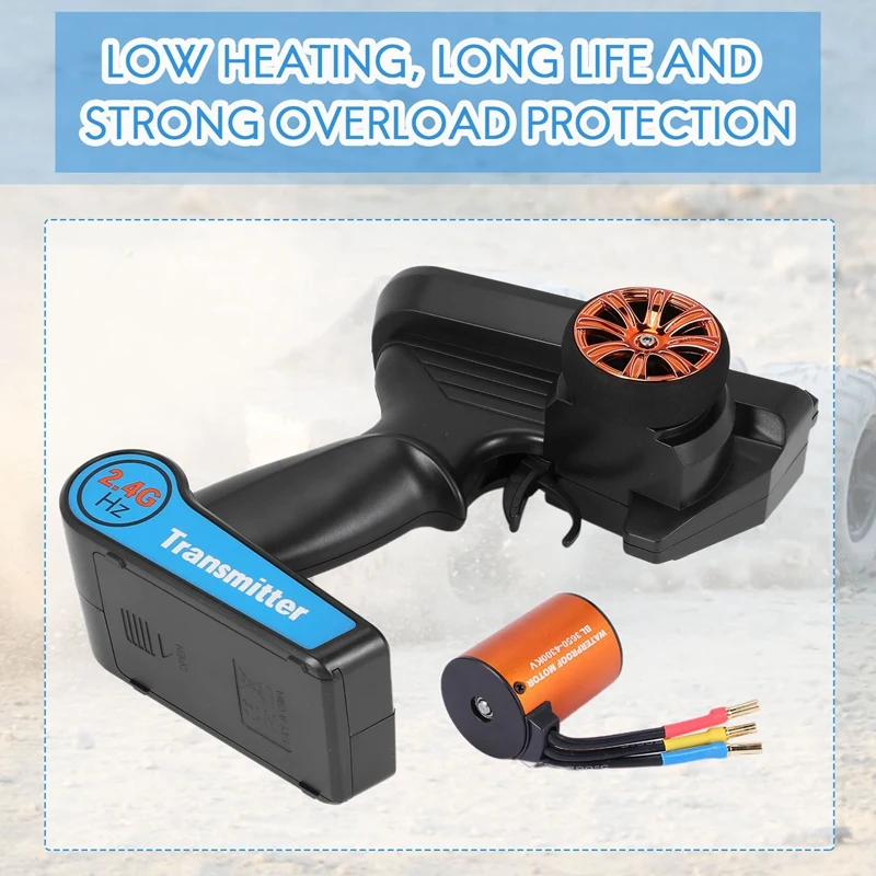 Бесщеточная модернизация комплект двигатель ESC приемник дистанционного