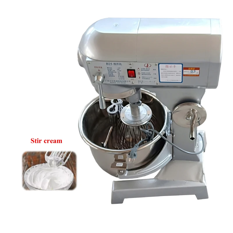 

Electric Dough Mixer Machine Eggs Blender 220v Food Cake Mixer Kneading Machine Stainless Steel Dough Maker